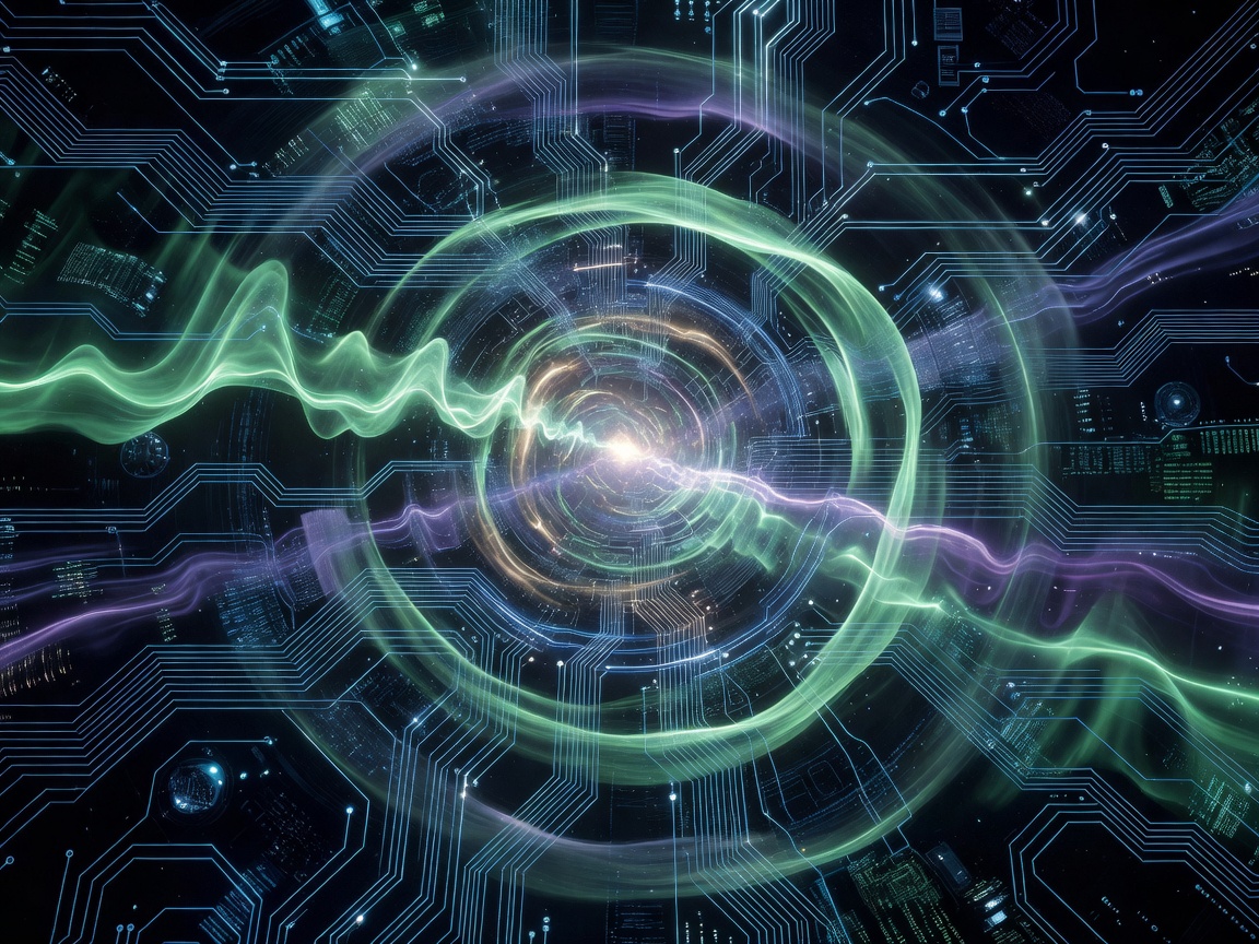 Abstract rendering of electronic circuits and biological data